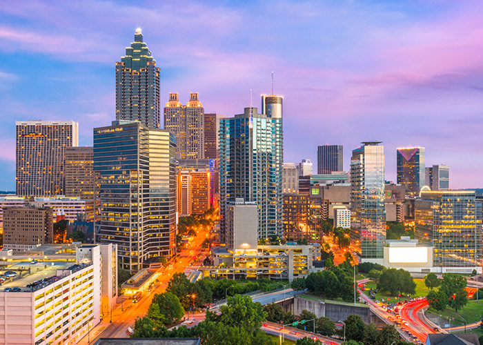 Atlanta downtown skyline Atlanta downtown skyline